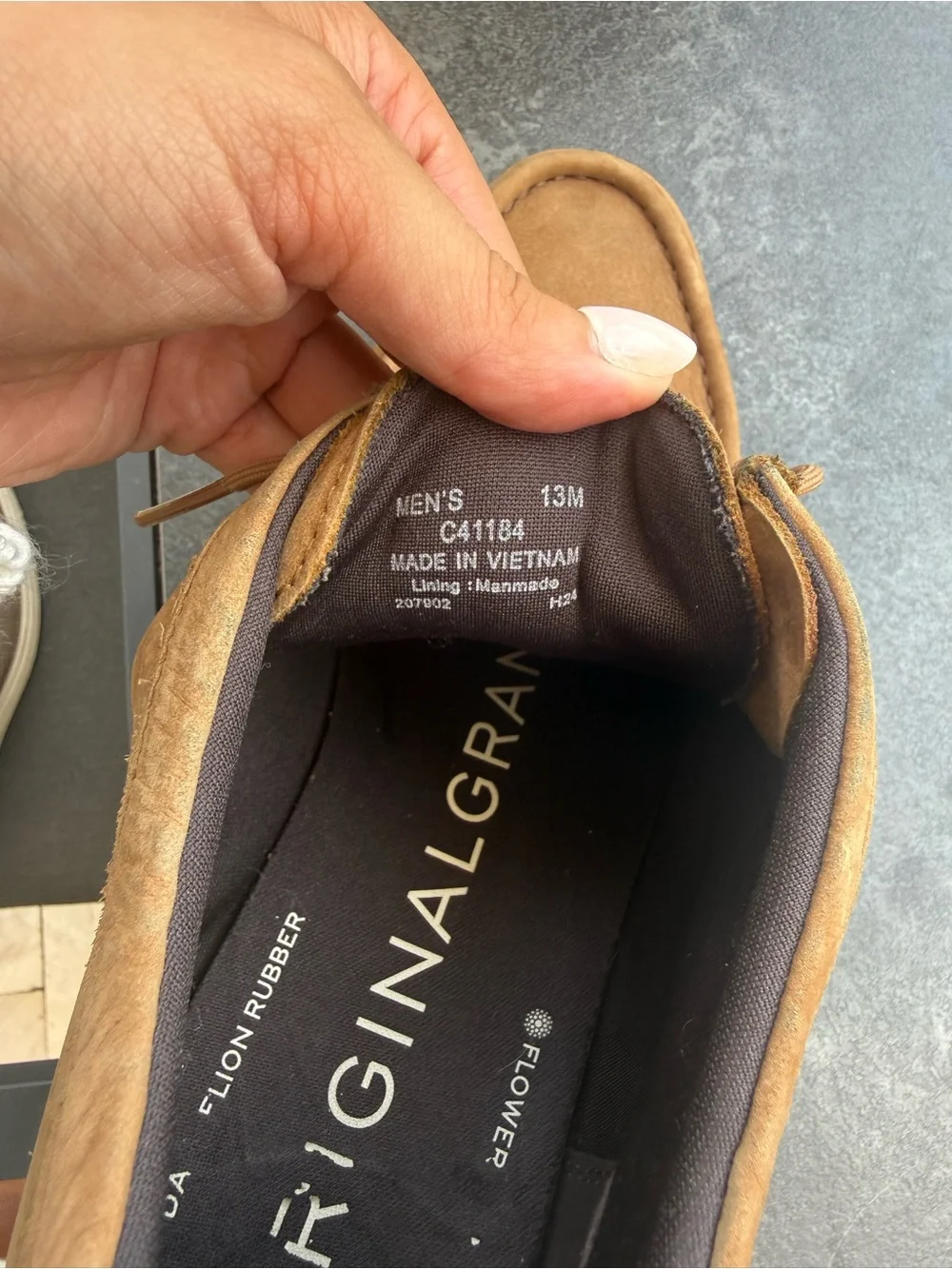 Cole Haan Tan/Brown Nubuck Chukka Boots